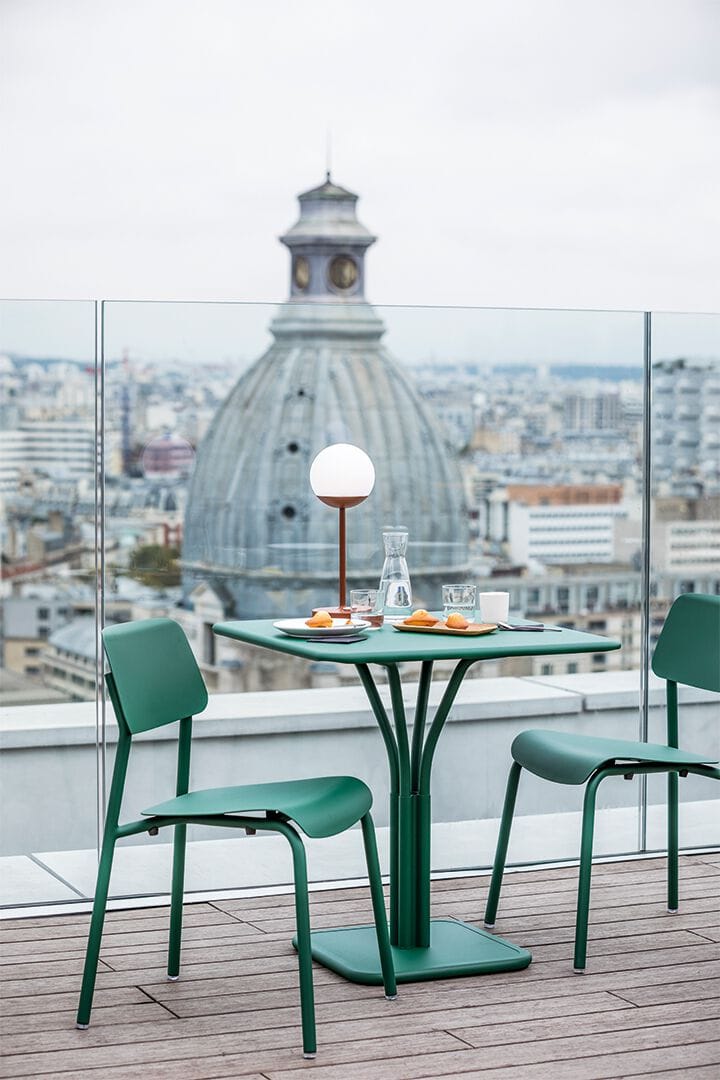 Штабелируемый алюминиевый стул Fermob Studie ARCH-00111829 - Вид №24