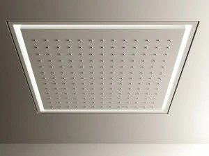 MOMA Design Квадратная потолочная светодиодная лейка для душа с твердой поверхностью  Sqsh