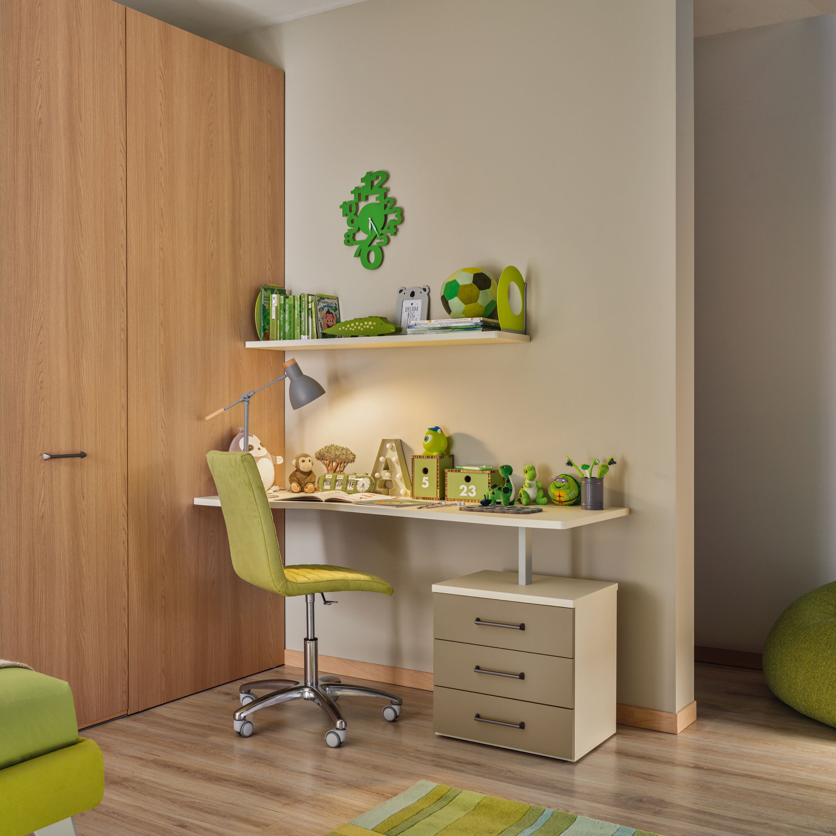 Спальня на палубе с гардеробной и мягкой кроватью Moretti Compact KC424 ARCH-00006811 - Вид №5