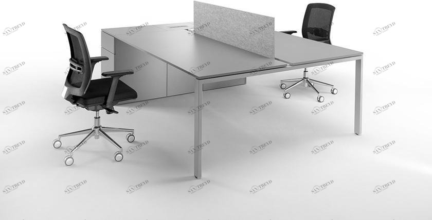 Ultom Несколько рабочих станций с полками и беспроводной зарядкой 6x3 sun-id-1466636