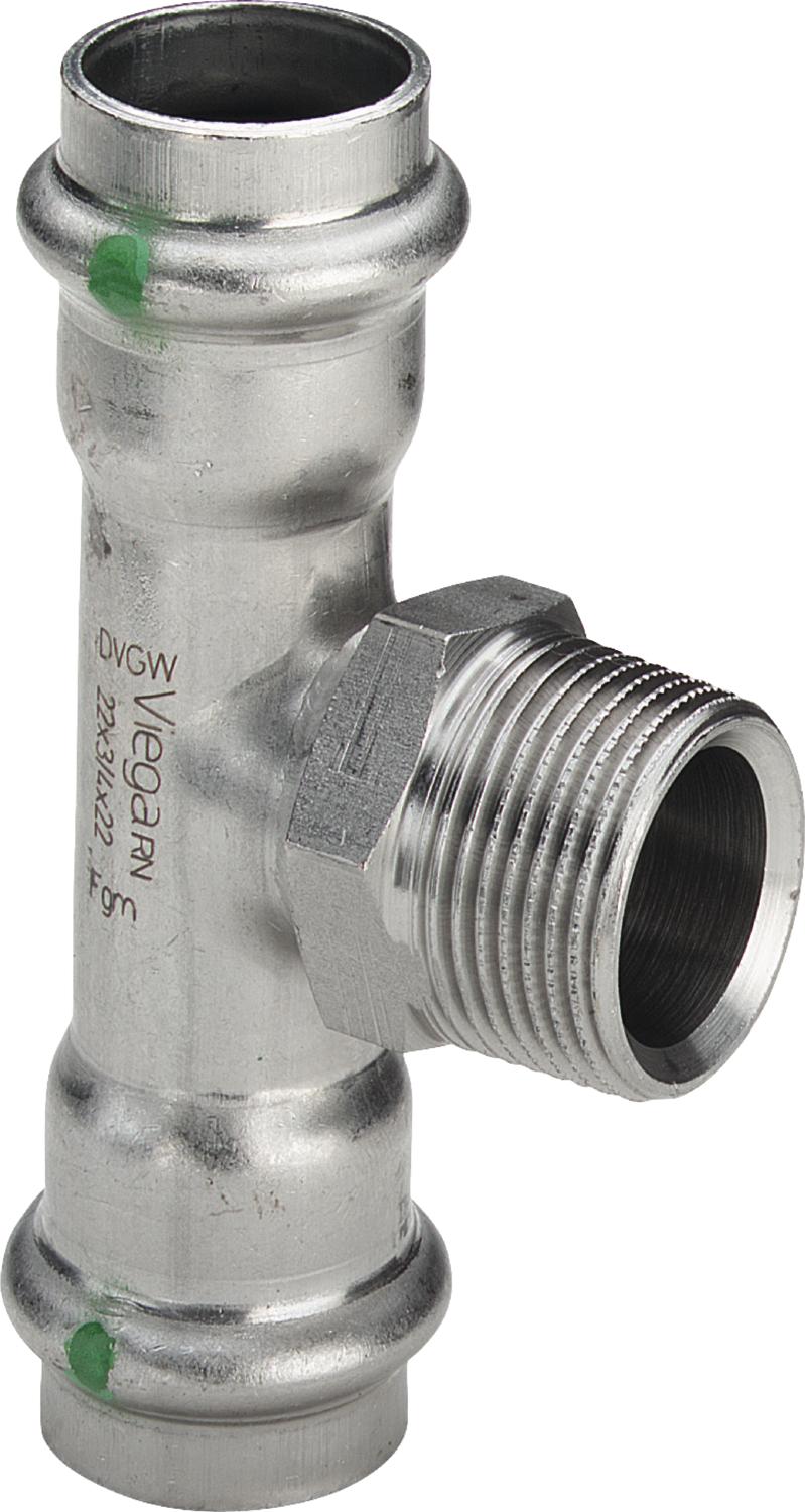 Viega Тройник Sanpress Inox 2317.1 (446017) 446 017