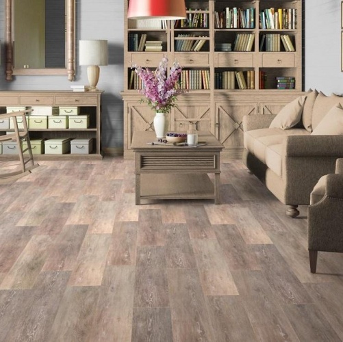 Виниловый ламинат Tarkett New Age Ambient Дуб с брашью (Текстурированная) 914,4х152,4/101,6 мм 1000901195 - Вид №6