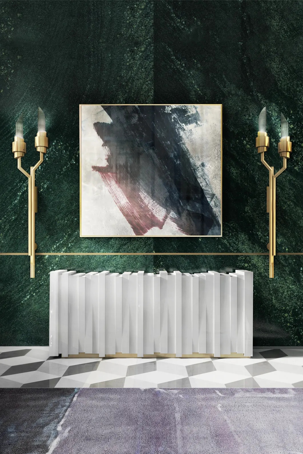 Настенный светильник с факелом LUXXU Tycho 164 - Вид №6