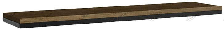 1851 Полка для прихожей Loft Дуб Табак R-HOME 4009304H_Табак