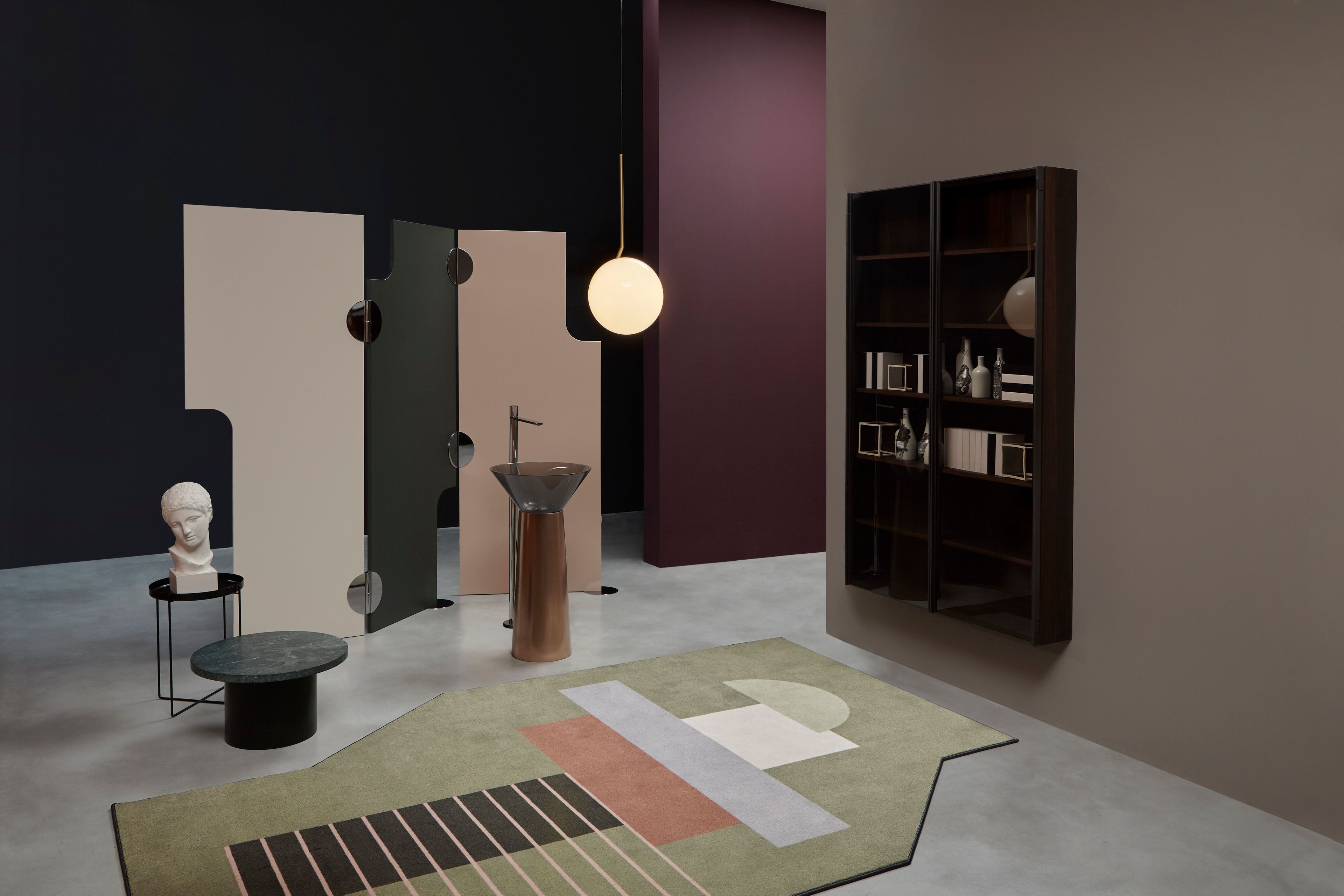 Круглая отдельно стоящая раковина из Cristalmood® Antoniolupi ALBUME10 + ALBUME20 ARCH-00067661 - Вид №6