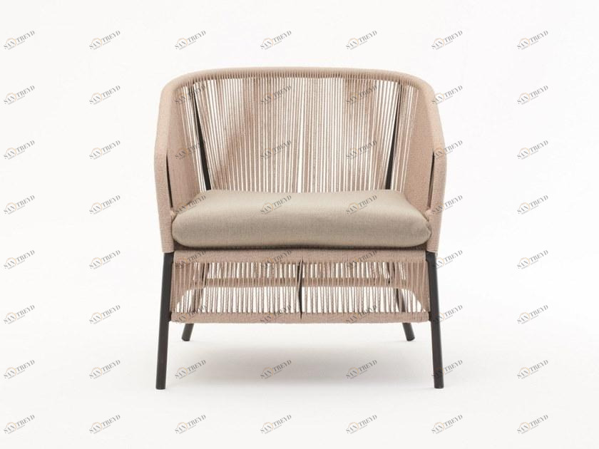 Varaschin Веревочное садовое кресло с подлокотниками Cricket 2995