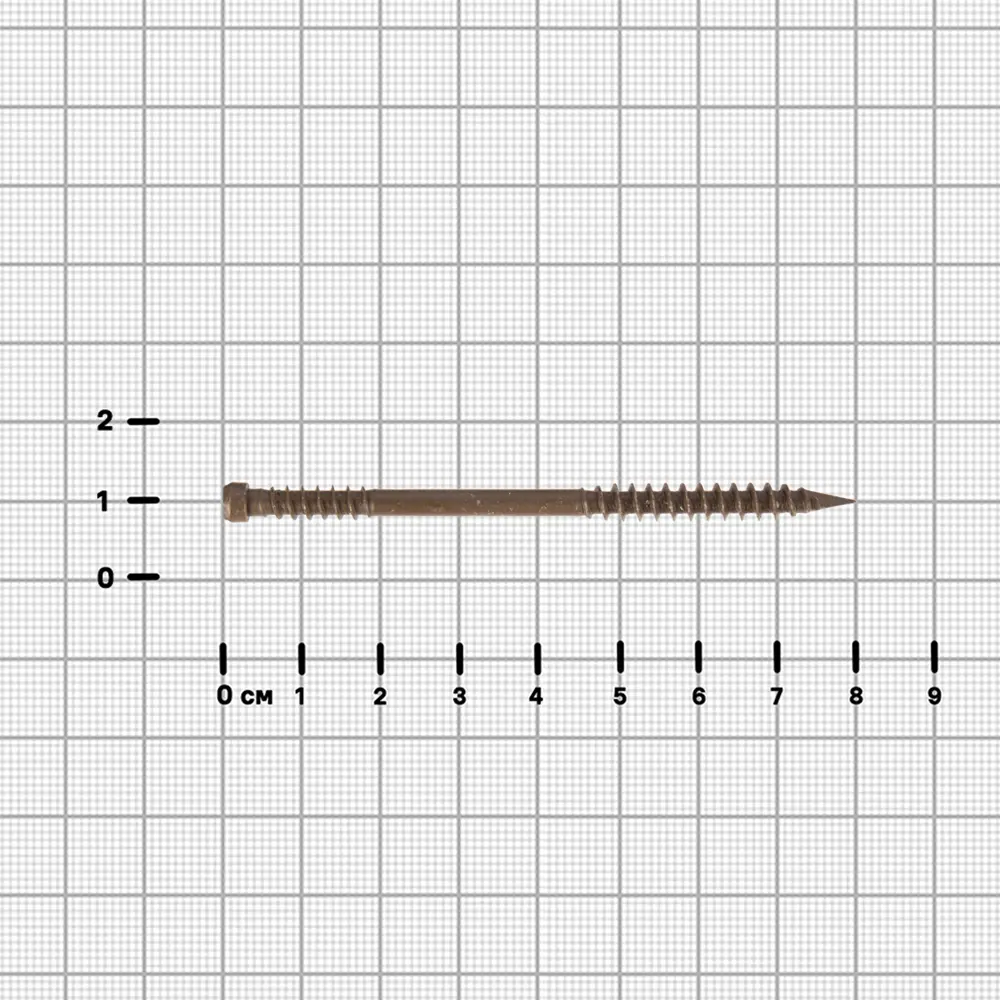 Гвозdeck: Скрытые саморезы для террасной доски 5×80 мм (100 шт) 89372030 STLM-1565703 - Вид №2