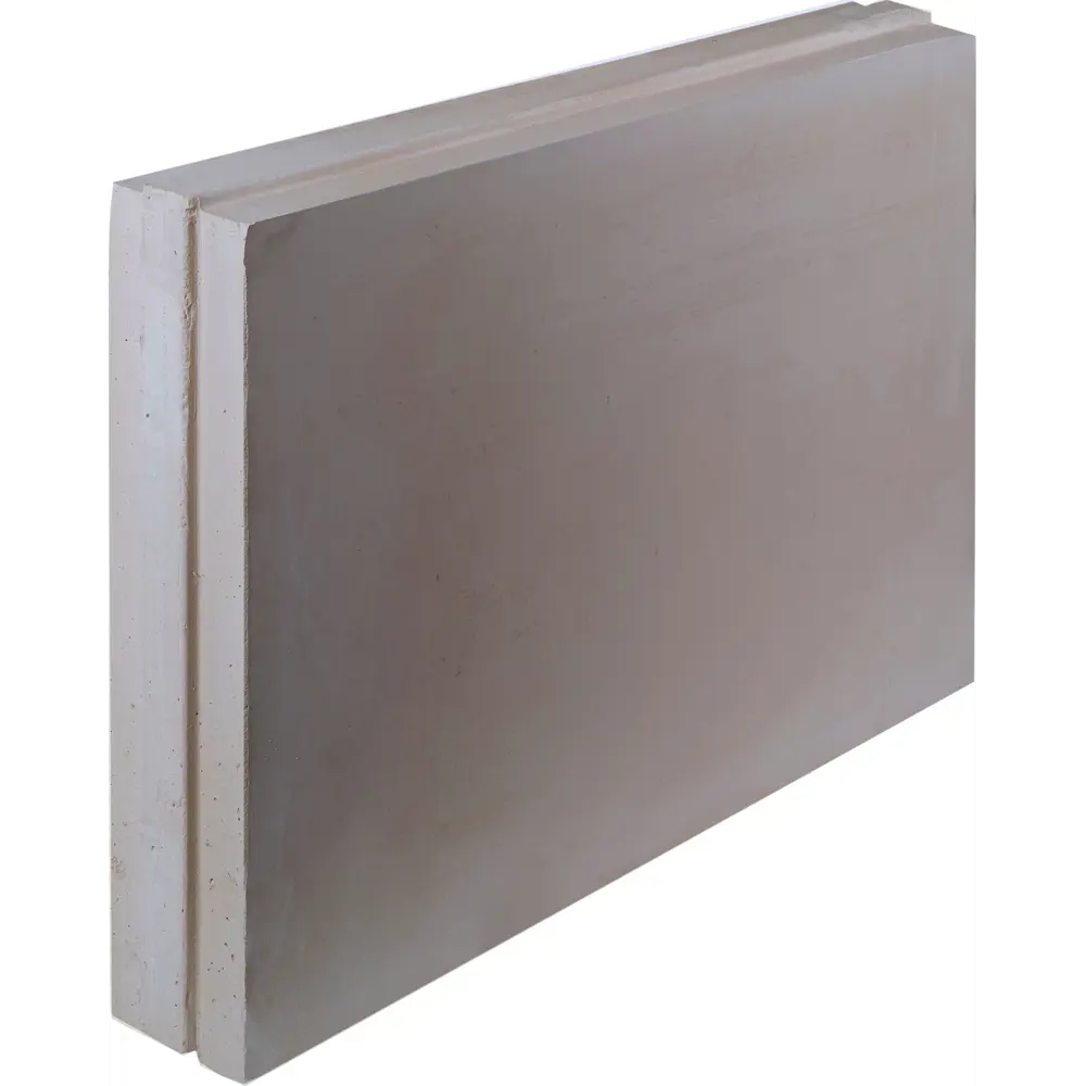 Гипсовая пазогребневая плита KNAUF полнотелая 667×500×80 мм для быстрого монтажа 82271268 STLM-0023670