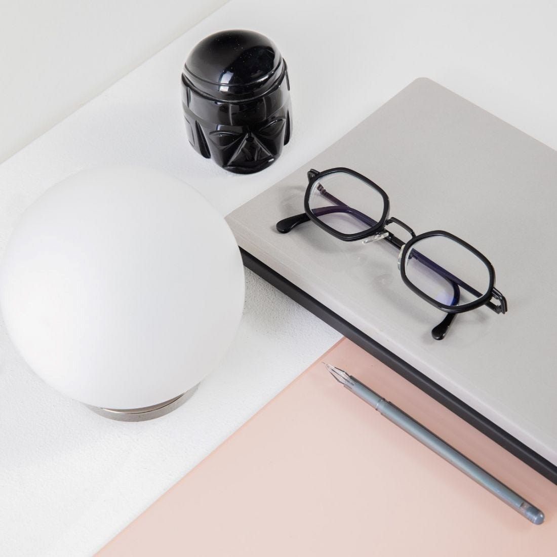 Светодиодная настольная лампа из дутого стекла FontanaArte безделушка ARCH-00109105 - Вид №6