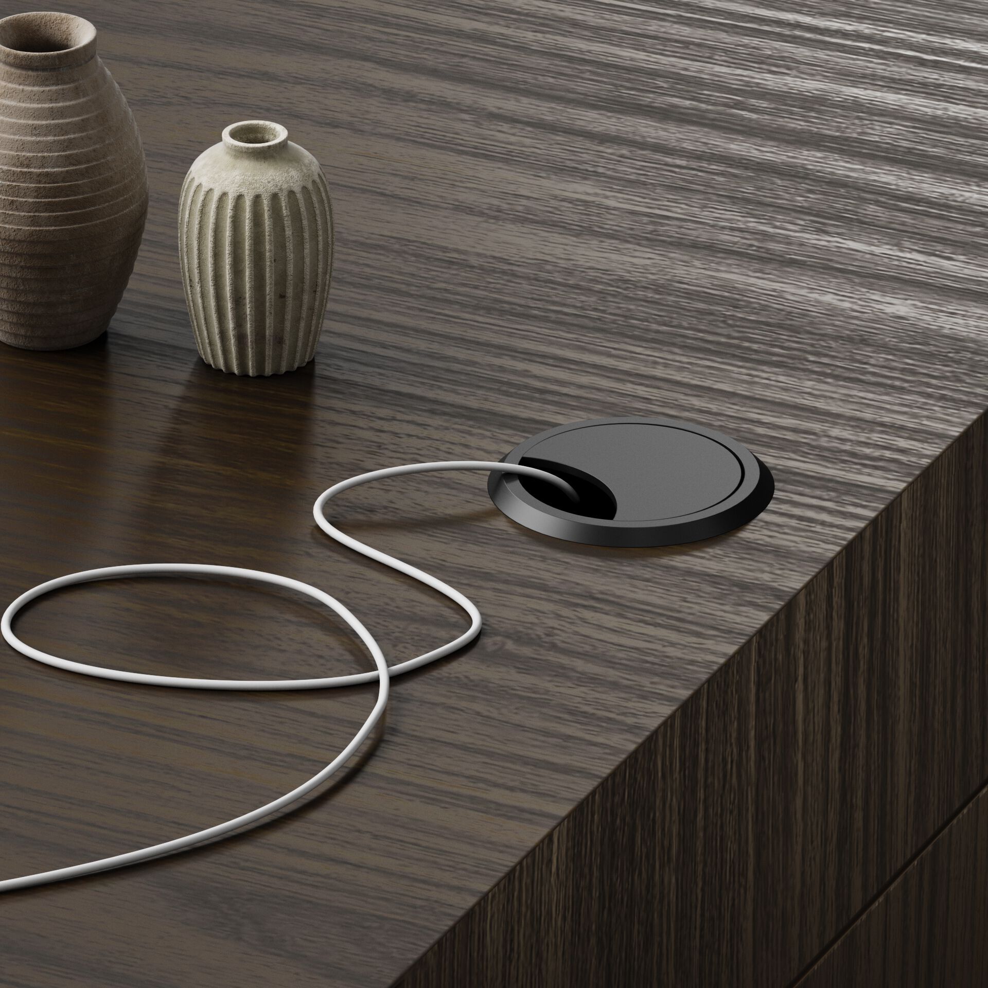 Прямоугольный меламинированный стол с беспроводным зарядным устройством Mobili Fiver Evolution ARCH-00123647 - Вид №26