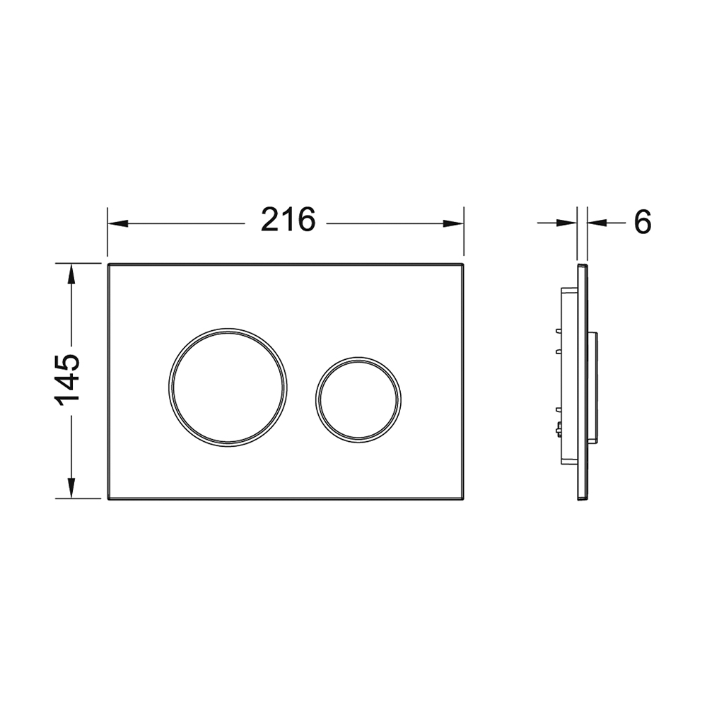 K440921.WCD Комплекты из инсталляций, панелей смыва и унитазов Duravit D-Neo Tece  - Вид №5