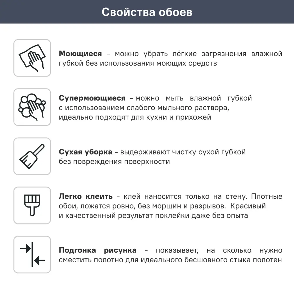 Обои флизелиновые Grandecolife Vera серые 1.06 м GDR152003 89365766 STLM-2060145 - Вид №6
