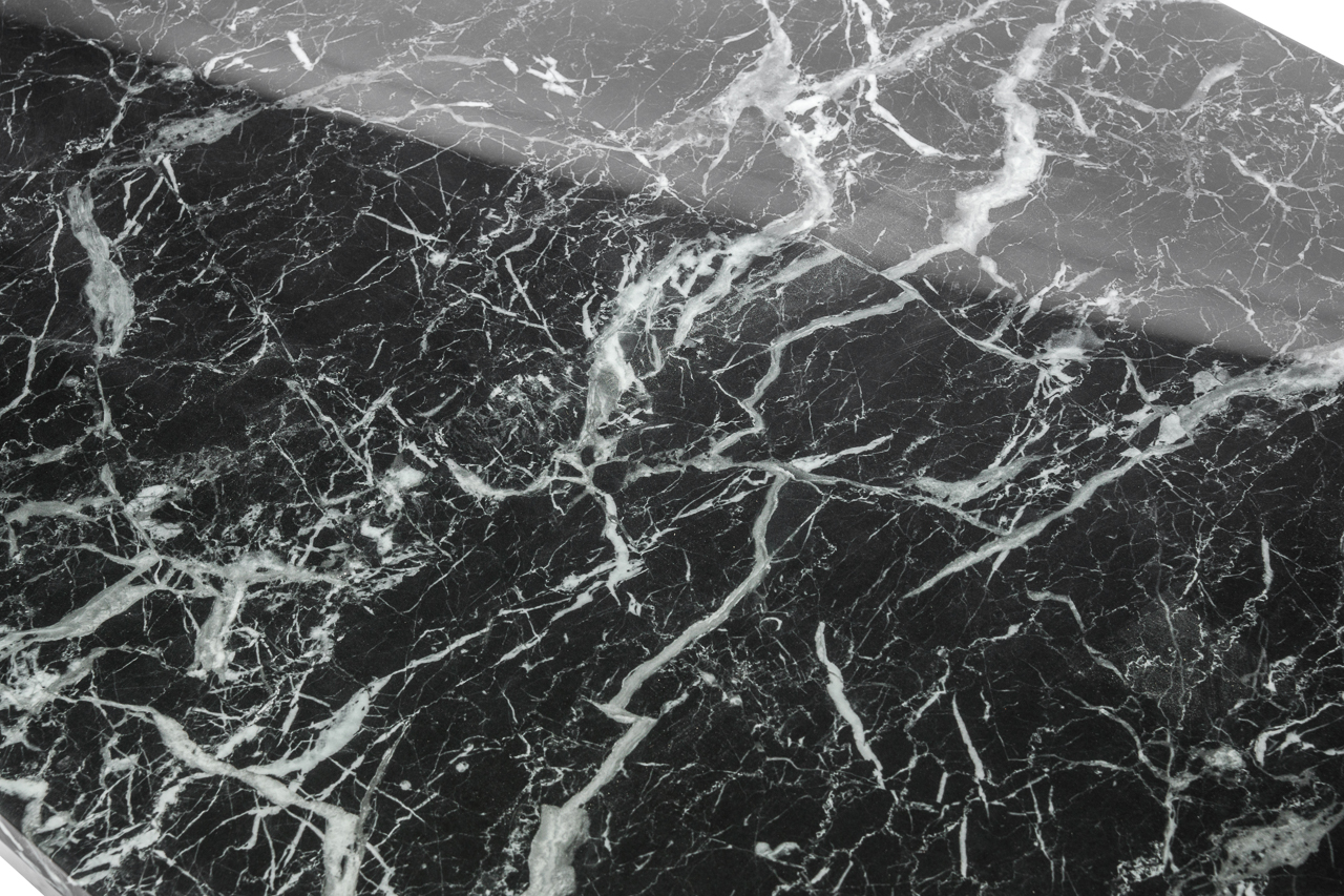 Приставной столик квадратный темно-серый 60 см Donna ДОМАШНЯЯ ОБСТАНОВКА SKY 045156 Серый;хром Santreyd - Вид №3