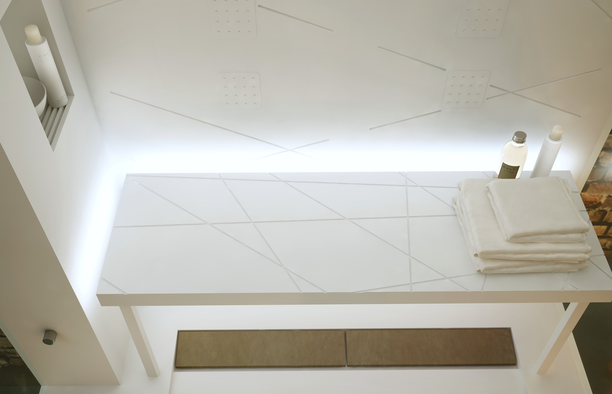 Moma Design Хаммам угловой COMFORT2 белый SEHMCF2 - Вид №3