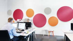 Вертикальные звукопоглощающие панели