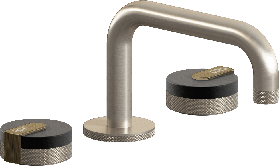 E-11510-R1MBK-L1VBB-BNi Смеситель для умывальника на 3 отвертия GRAFF MOD+