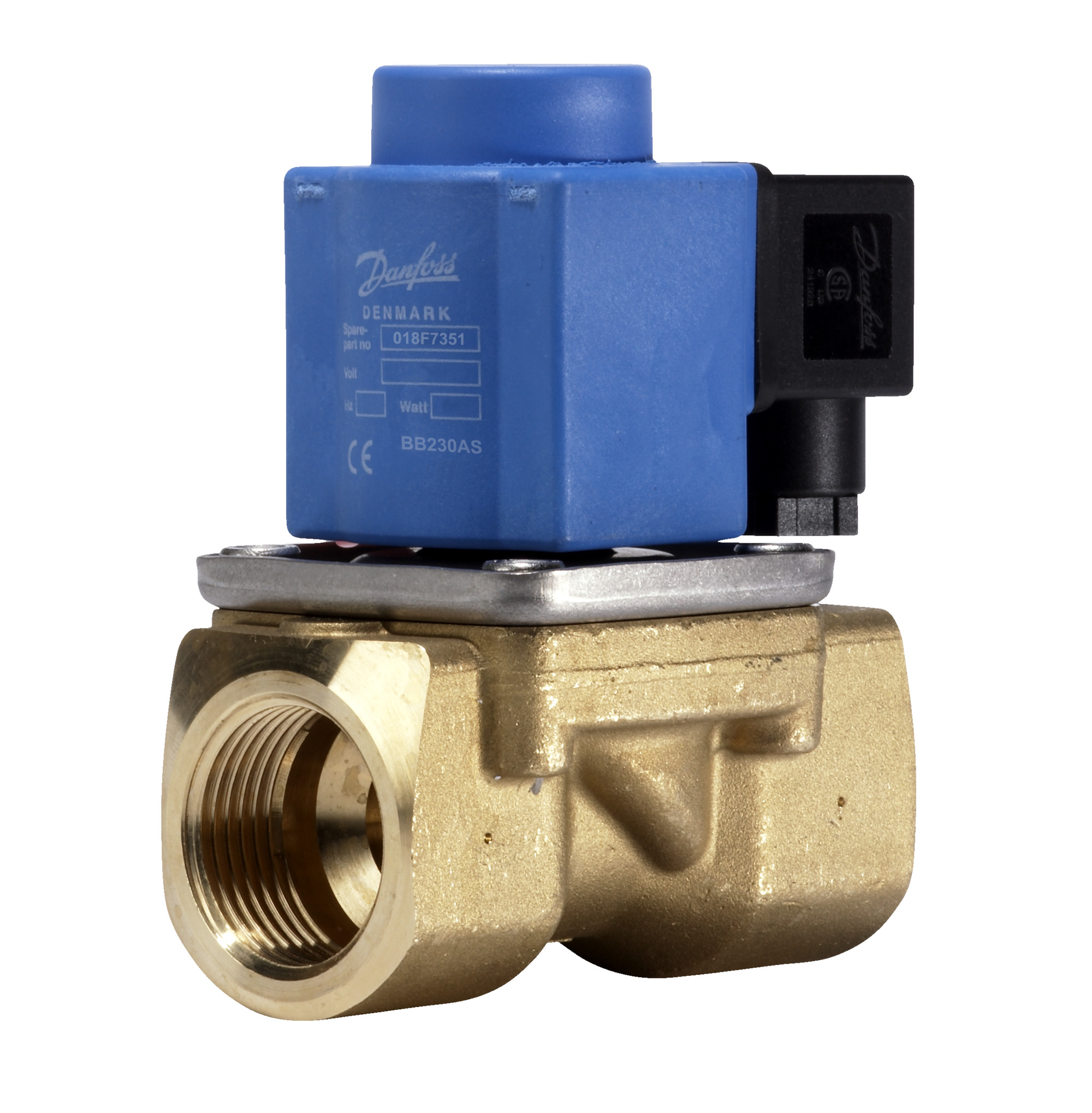 Danfoss EV251B — двухходовые электромагнитные клапаны с принудительным подъемом EV251B Клапан электромагнитный 032U538316  - Вид №27