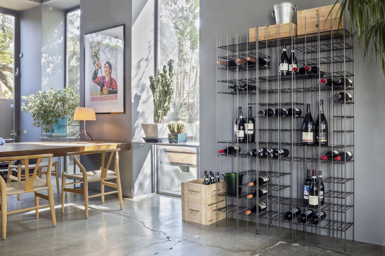 Металлическая напольная винная стойка Mogg метрическая ARCH-00096342 - Вид №3