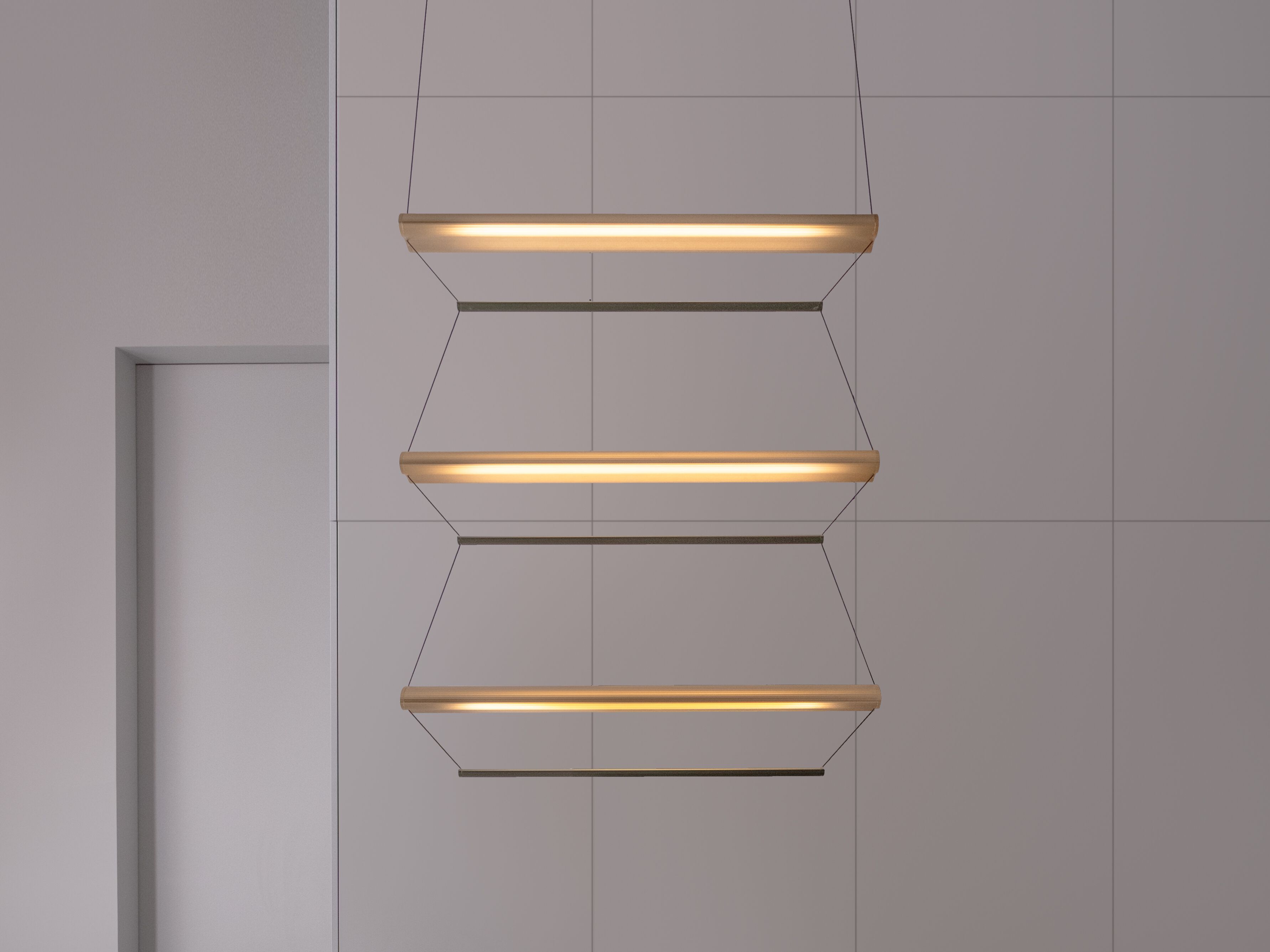 Анодированный алюминиевый подвесной светильник A-N-D Tier ARCH-00009990