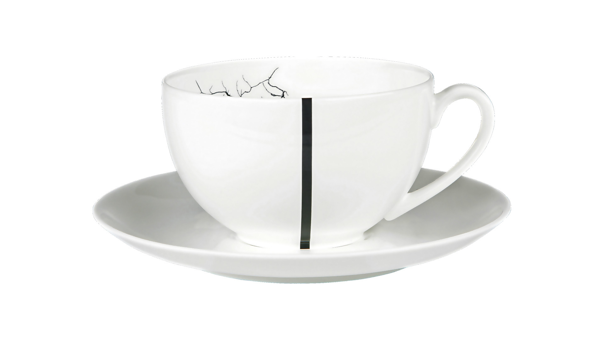 10662967 Dibbern Сервиз чайный Dibbern Чёрный лес на 6 персон 21 предмет, фарфор Фарфор костяной  - Вид №2