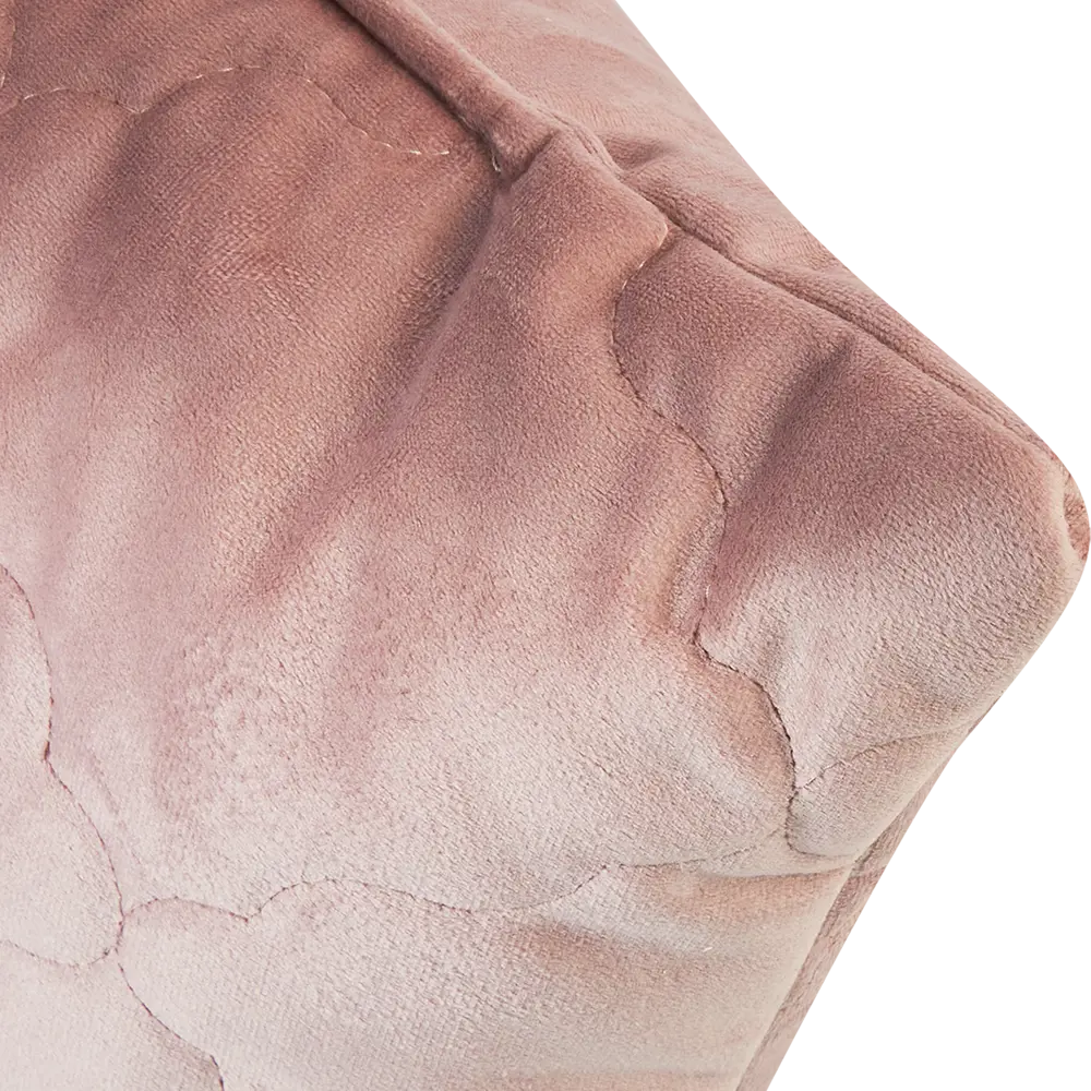 Подушка Ромб 50x50 см цвет розовый LINEN WAY STLM-2038818 - Вид №2