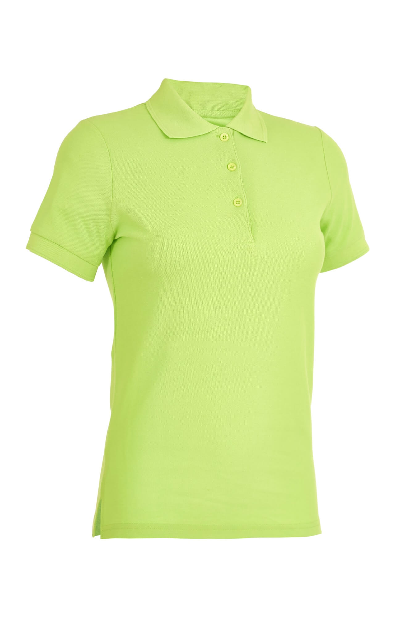 62179 Тенниска-поло женская салатовая LUXE  Одежда для салонов красоты  размер M  - Вид №2