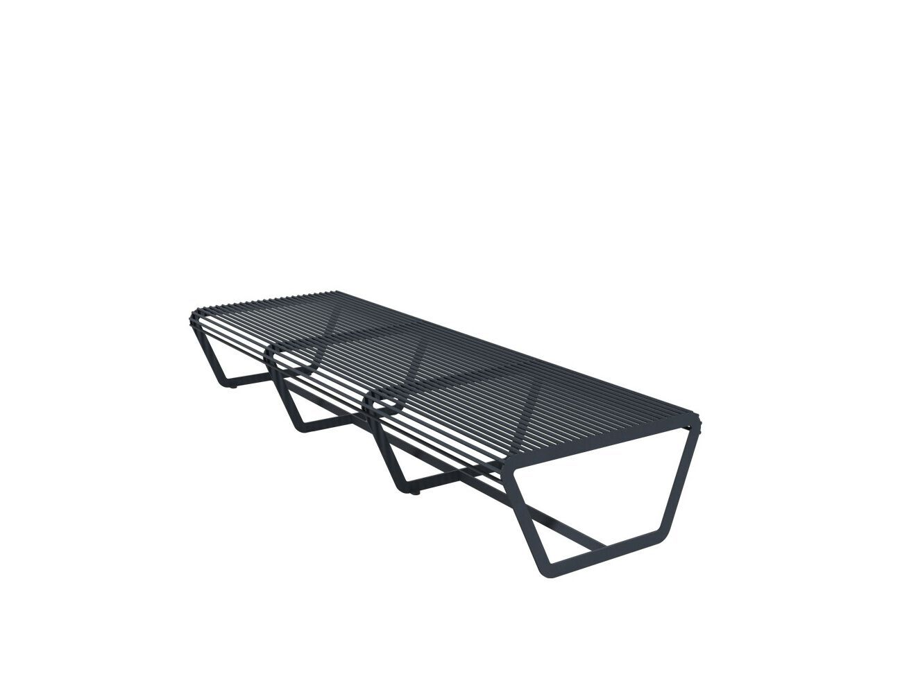 Стальная скамья без спинки amop рама ARCH-00099127