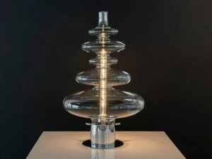 ILFARI Настольная светодиодная лампа с отраженным светом в стекле Reflexx 14405