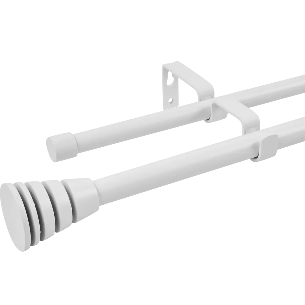 INSPIRE Двухрядный карниз Трапеция для портьер и тюля 160-300 см 84407341 STLM-0049495