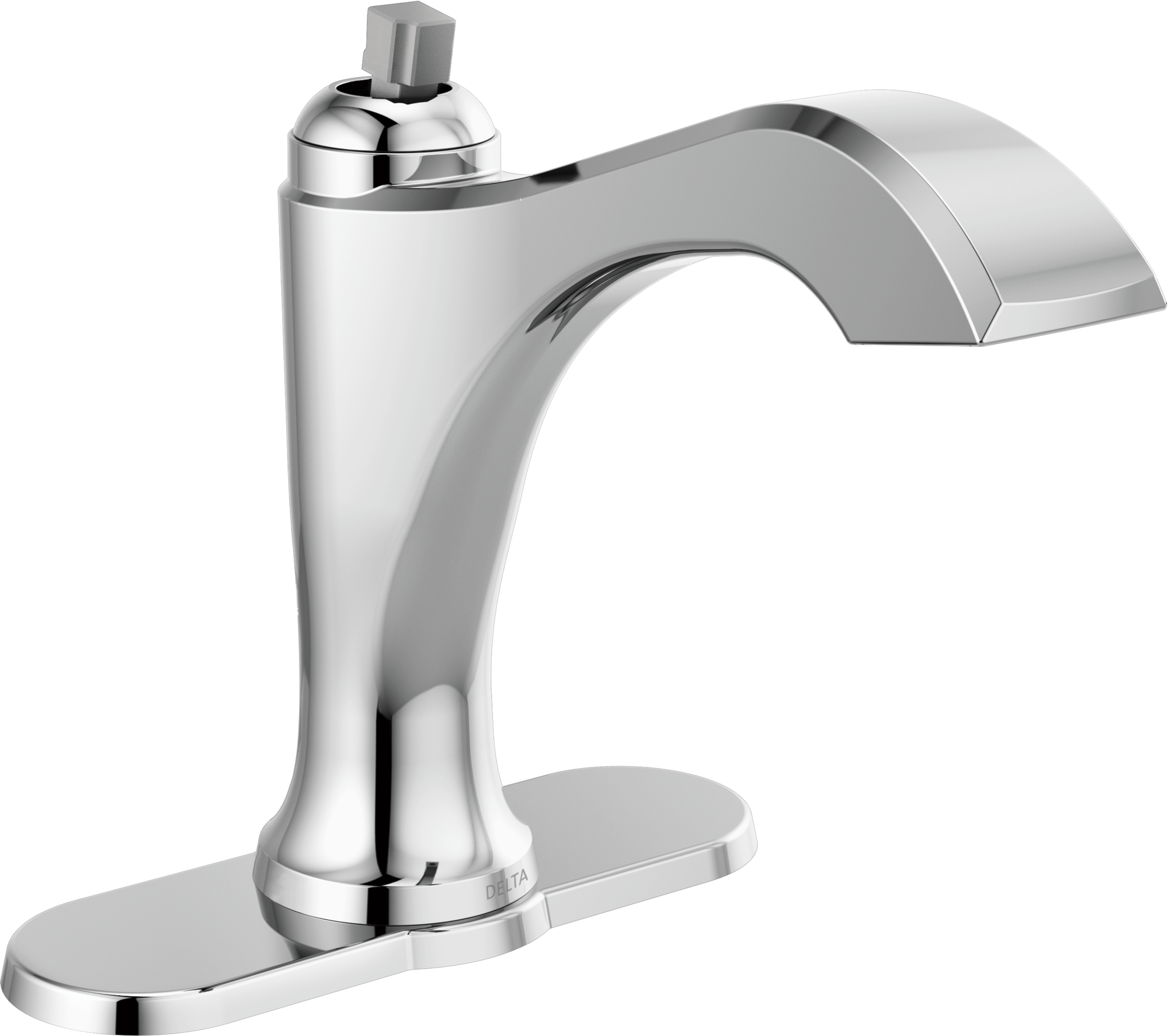 Смеситель с одной ручкой: меньше всплывающих окон, меньше ручки Delta Faucet 556-SSLPU-LHP-DST - Вид №1