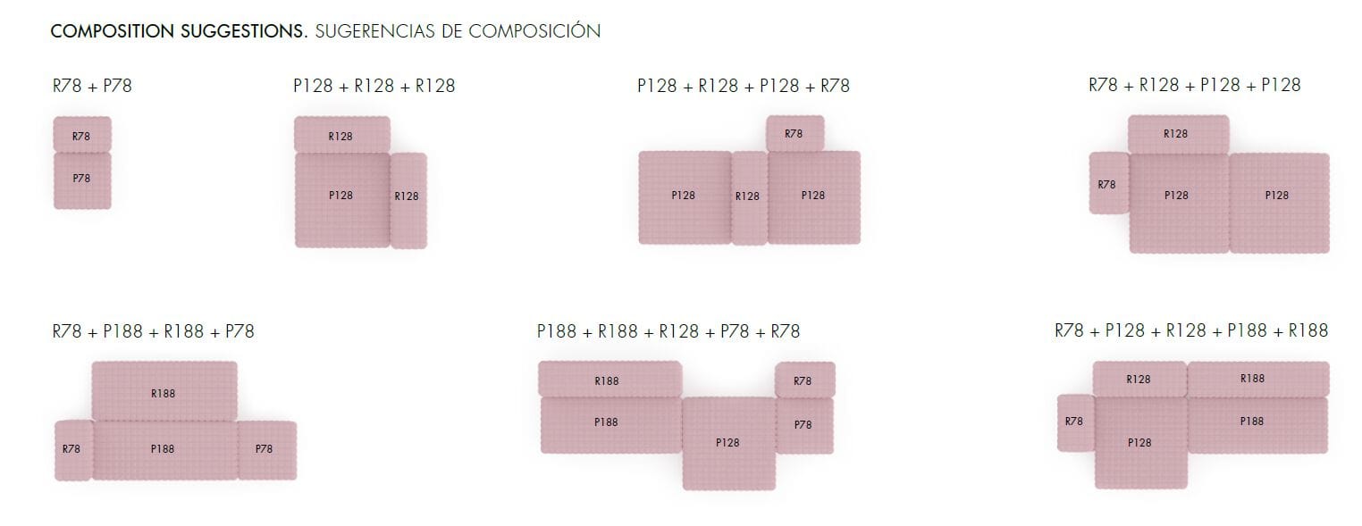 Тканевый модульный съемный садовый диван GANDIABLASCO Erno ARCH-00117732 - Вид №21