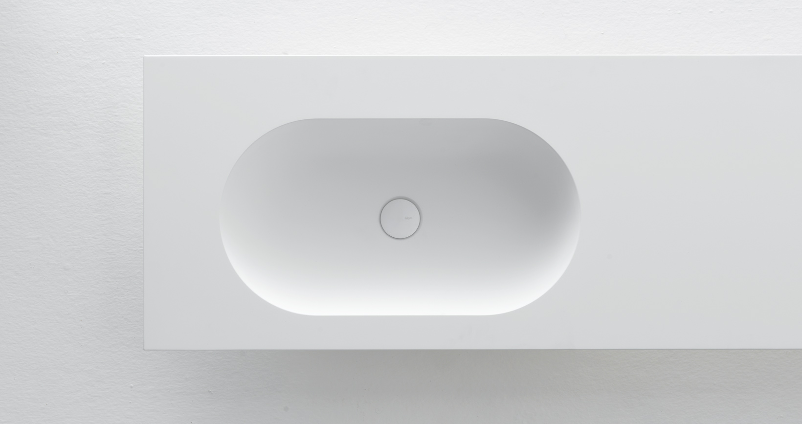 Oval Интегрированные столешницы с умывальником Falper  - Вид №2