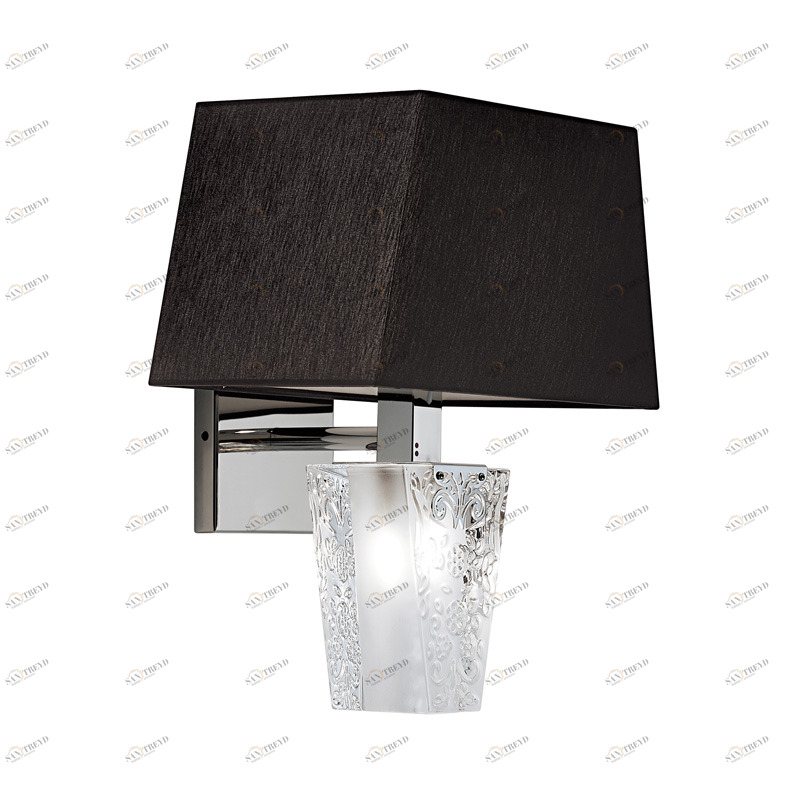 Светильник настенный черный Fabbian D69D0302 FABBIAN  00-3882507 Черный 