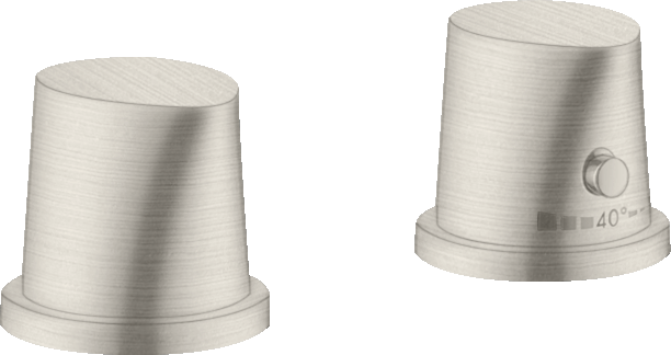 12422800 Термостатический смеситель для ванны на 2 отверстия AXOR STARCK ORGANIC