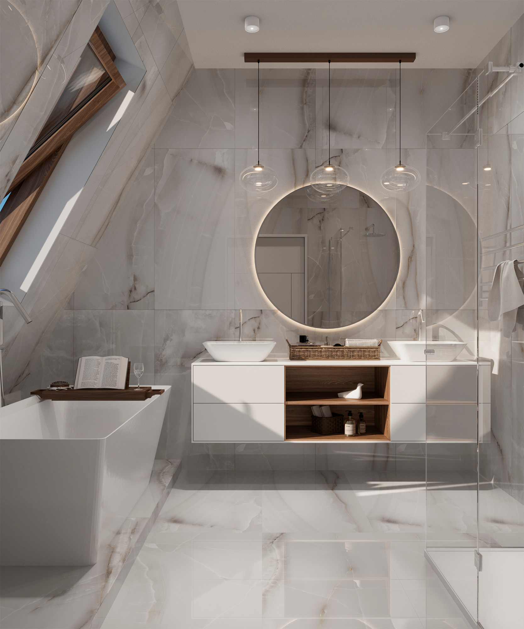 ONYX LINE GREY — Керамогранит с душой природы FP1025-A Arcadia Ceramica - Вид №2