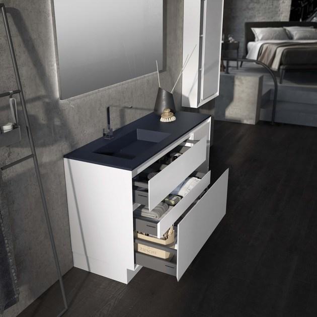 Mobiltesino Лаковая тумба под умывальник Luxor 2.0 sun-id-1377177 - Вид №1