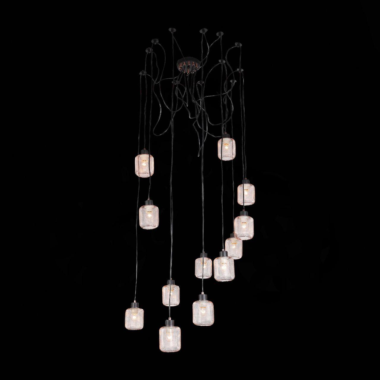 Подвесная люстра ST Luce Forto SL193.303.12 ST LUCE ДИЗАЙНЕРСКИЕ, FORTO 118212 Латунь  - Вид №2