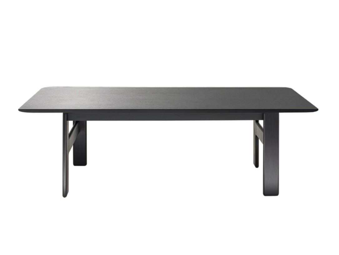 Деревянный прямоугольный обеденный стол HC28 maison Fugue ARCH-00137909 - Вид №1