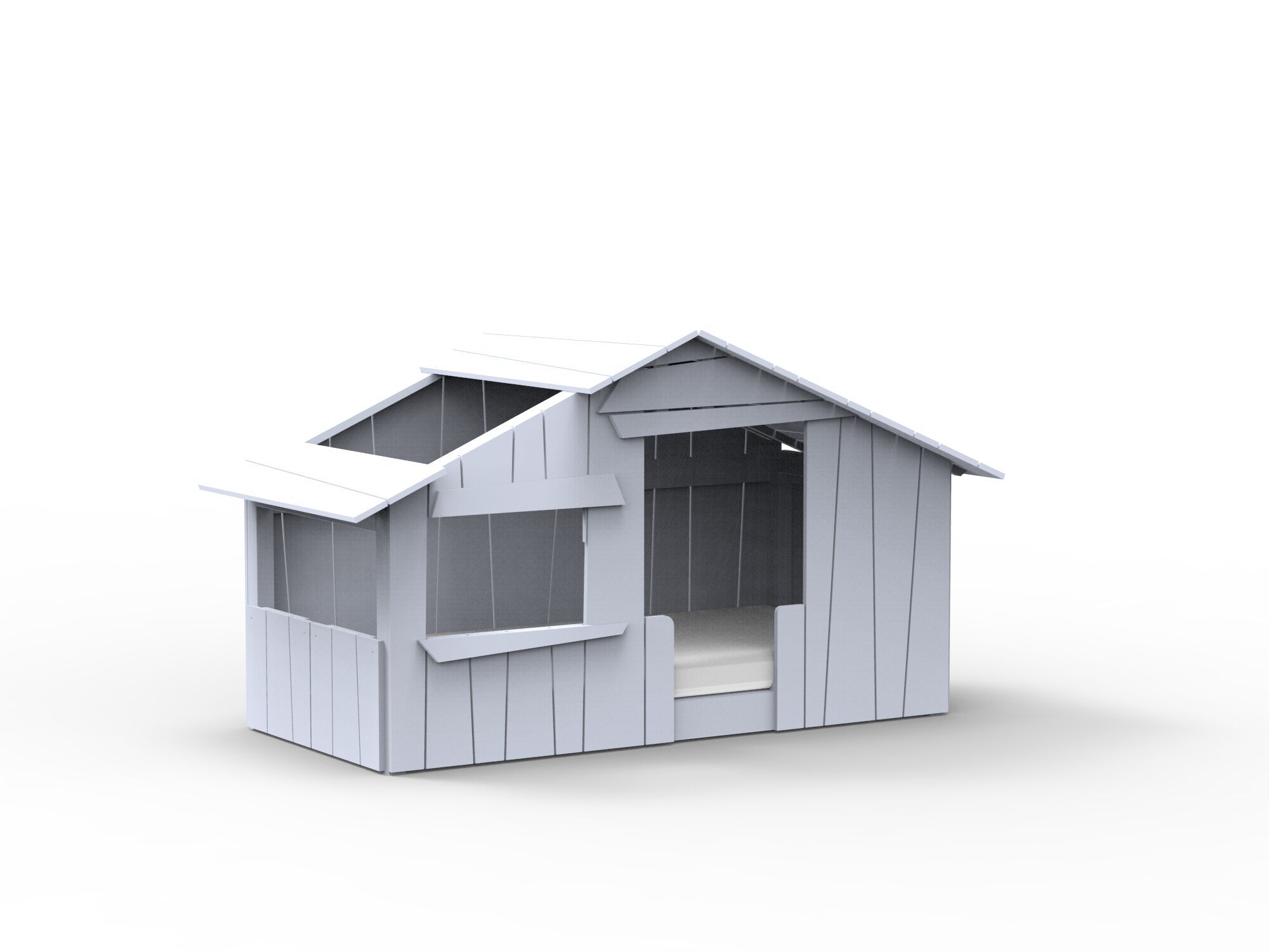 Кровать МДФ Mathy by Bols КРОВАТИ И ГОРКИ ДЛЯ ДОМИКОВ НА ДЕРЕВЕ ARCH-00005148 - Вид №3