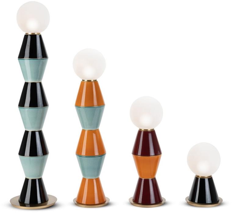 MARIONI Керамическая светодиодная настольная лампа Palm 02966g - Вид №4