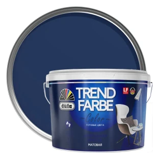 Краска для стен и потолков Trend Farbe цвет Грозовое небо 1 л 81970779 STLM-2048031