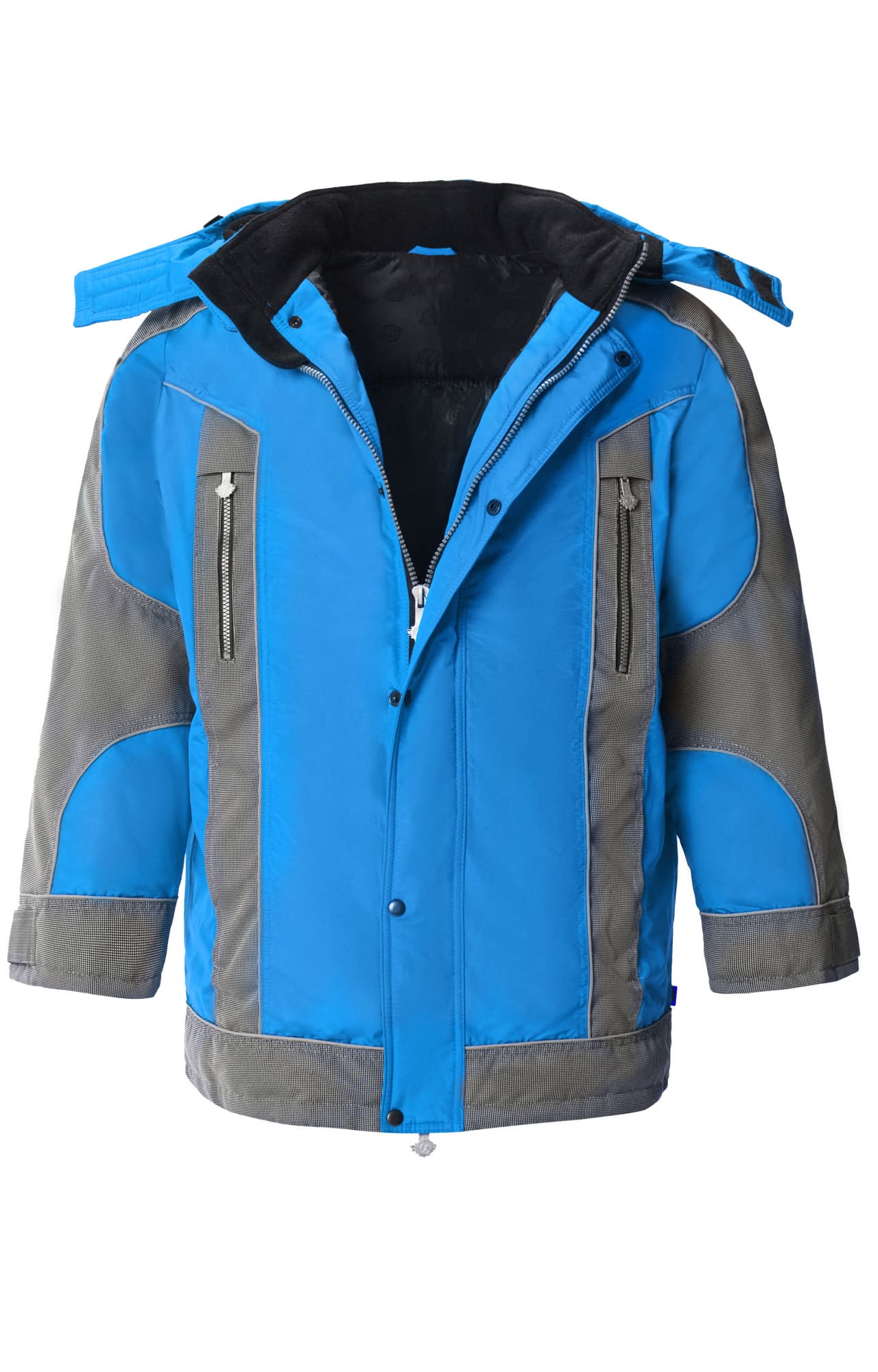 64787 Костюм "Ультра" зимний василек-черный  Зимняя спецодежда  размер 48-50/182-188  - Вид №3