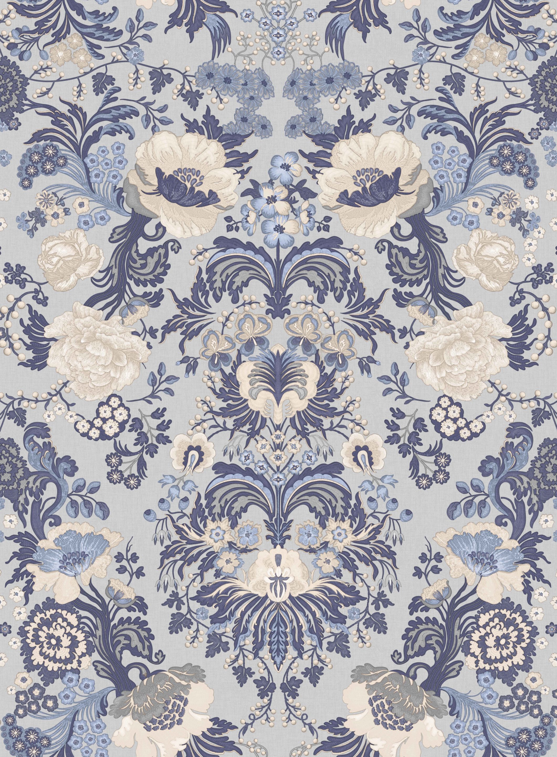 Цветочные узоры нетканые обои LELIEVRE Quenin-Belle Époque ARCH-00089402 - Вид №10