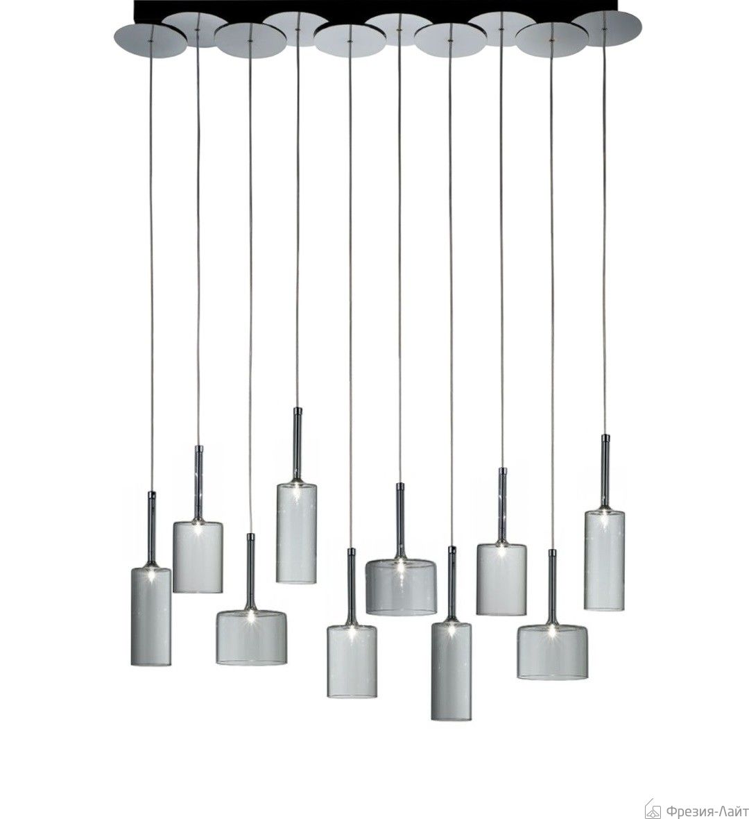 Axo Light SPILLRAY SPSPIL10GRCR12V люстра подвесная Santreyd 101060