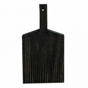 Разделочная доска деревянная прямоугольная 32 см "Лед" черная FUGA ДОСКИ РАЗДЕЛОЧНЫЕ 123517 Чёрный