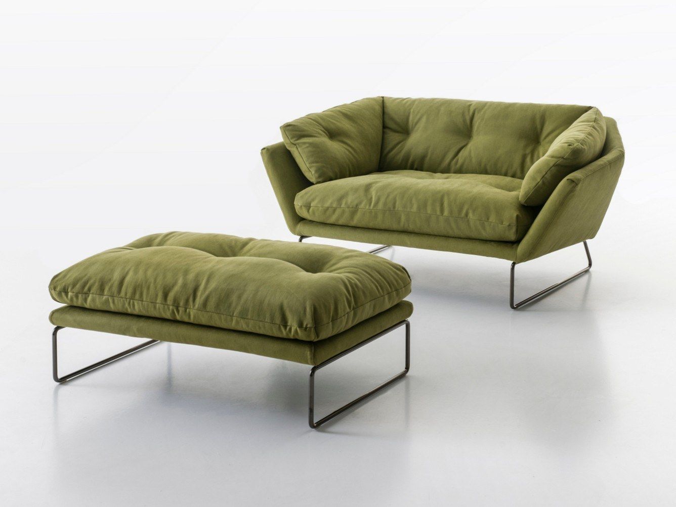 Тканевая мягкая подставка для ног Saba Italia Нью-Йорк ARCH-00136747 - Вид №2