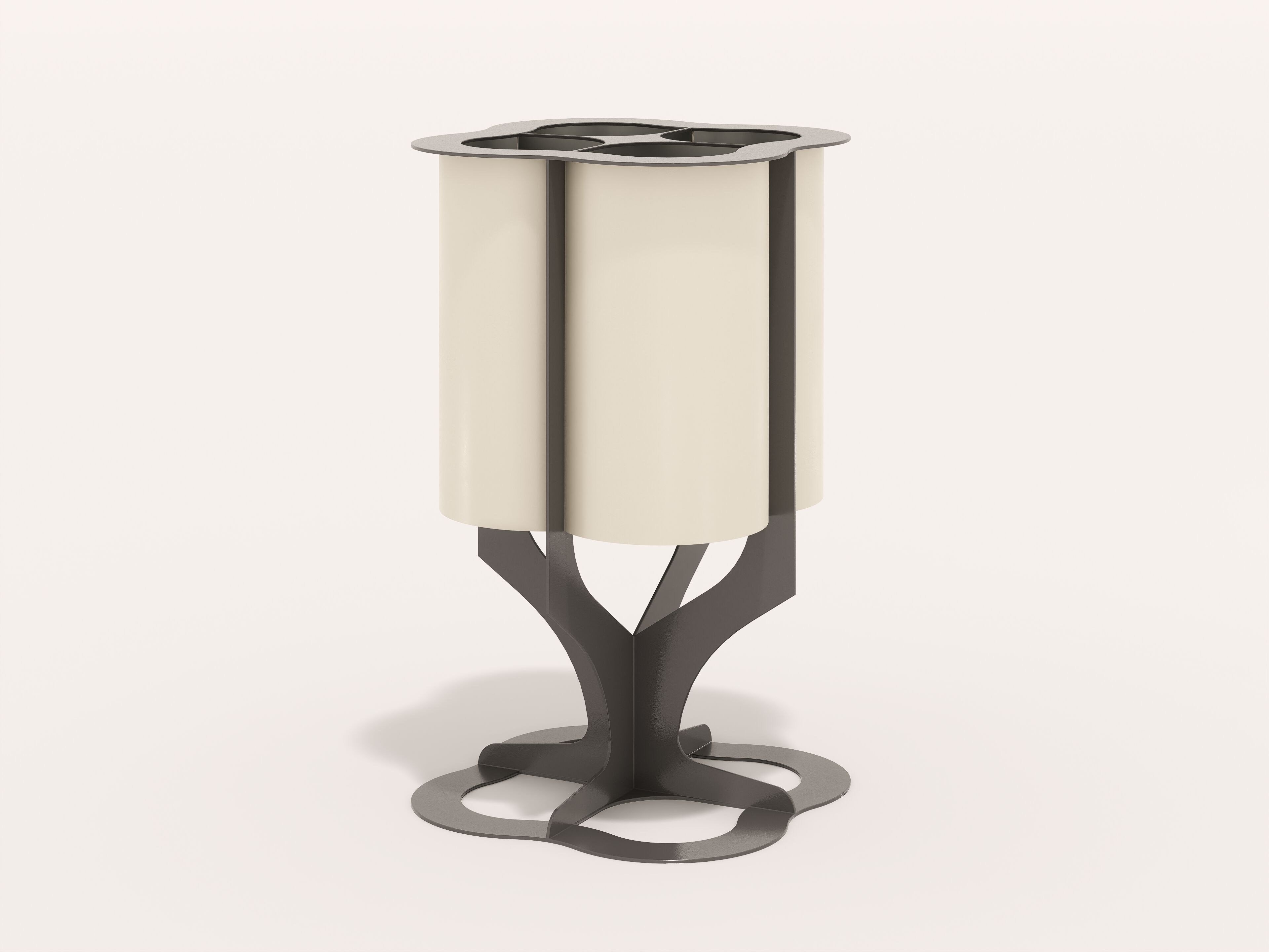 Стальная стойка для мусора с порошковым покрытием CITYSì плющ ARCH-00127483 - Вид №2