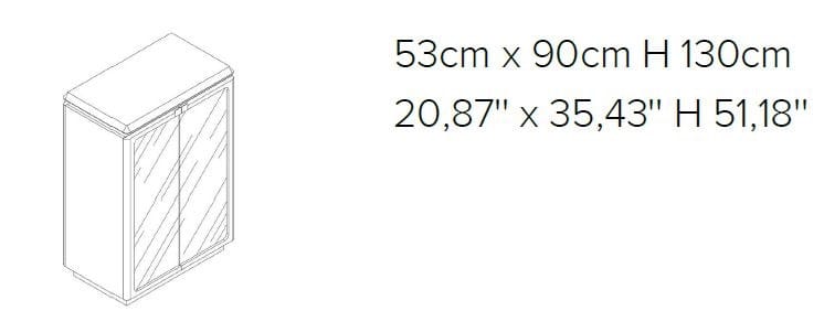 Витрина из дуба со встроенным освещением Natuzzi Italia Phantom ARCH-00151447 - Вид №2