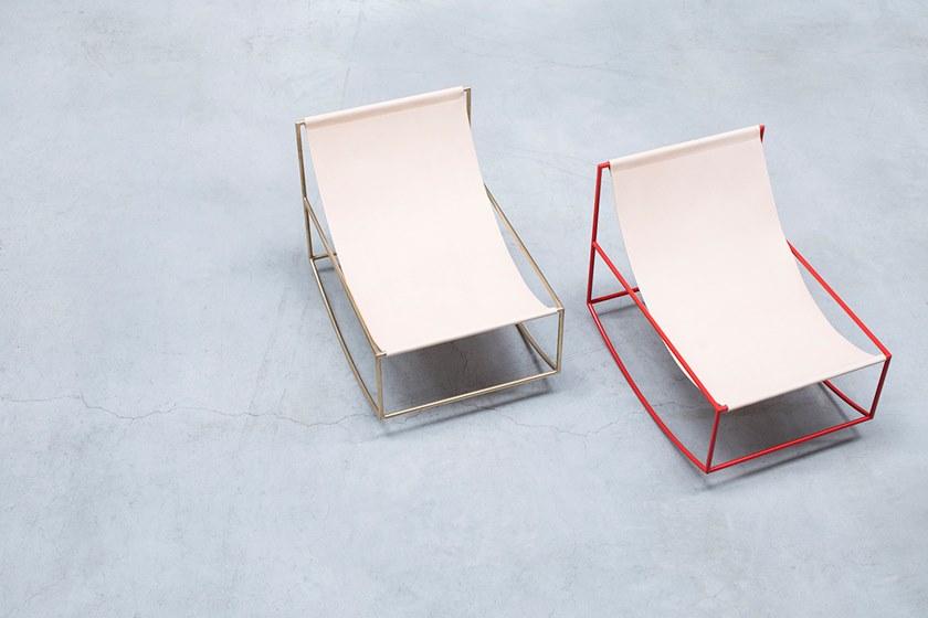 valerie_objects Кресло-качалка из стали с порошковым покрытием  V9018020  - Вид №18