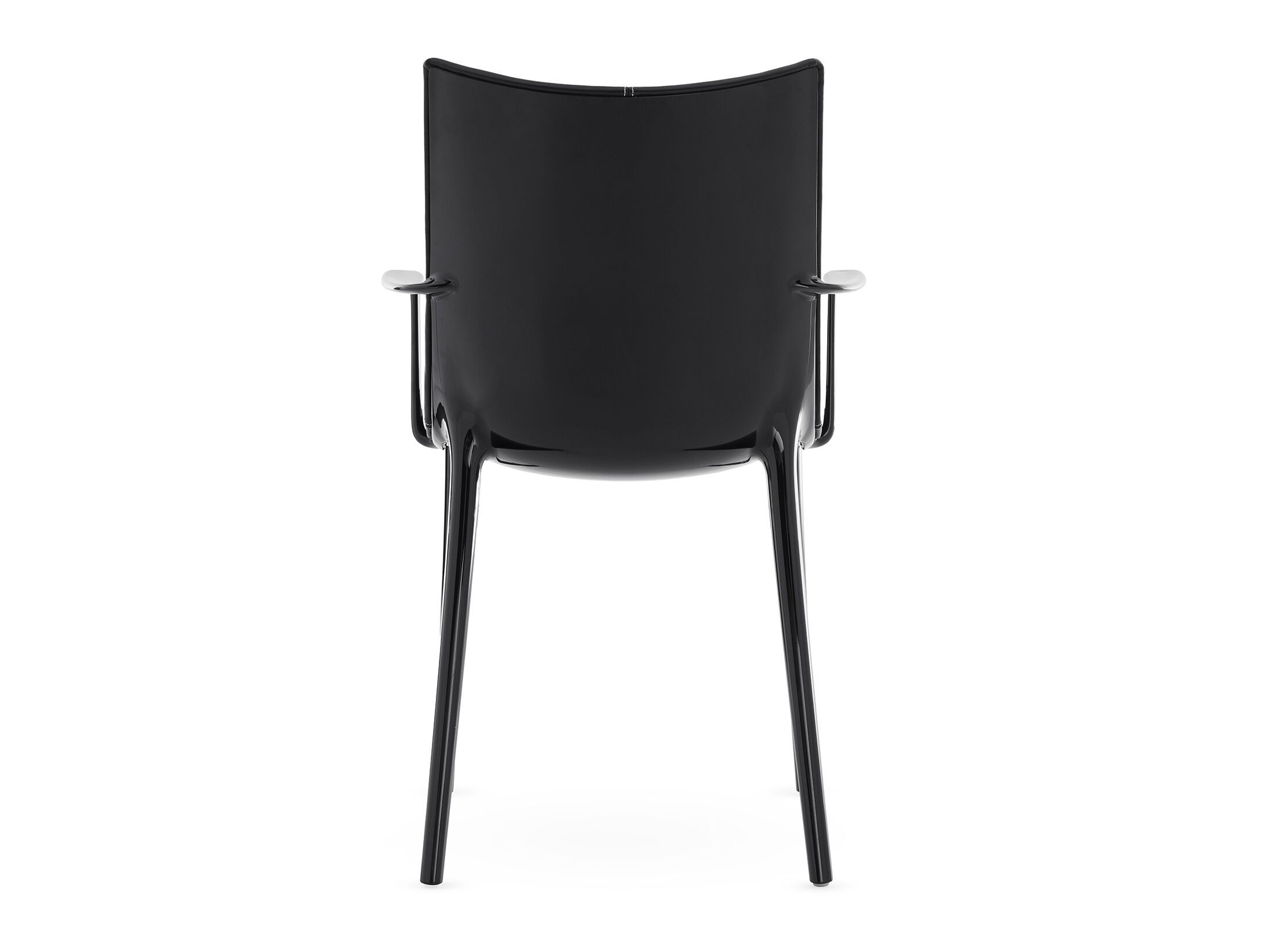 Стул из искусственной кожи с подлокотниками Kartell H. H. H ARCH-00005798 - Вид №1
